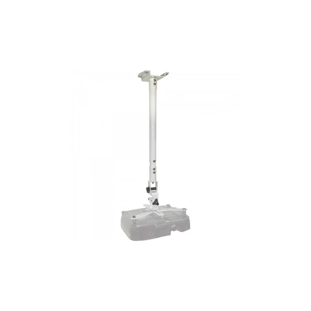 Suporte De Teto Para Projetor, Articulado, Brasfoot Sbrp756 Branco