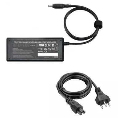 Fonte Carregador Compativel Com Samsung Rv411 Rf411 Rv415 Rv419 Rv420 19v 3.16a 65w Mm 555