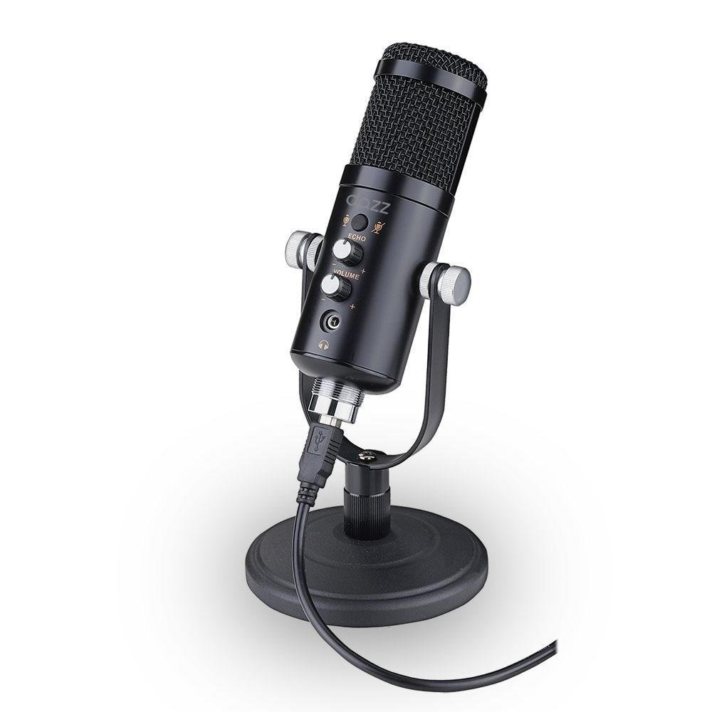 Microfone Com Fio Dazz Soundcast USB 20 KaBuM