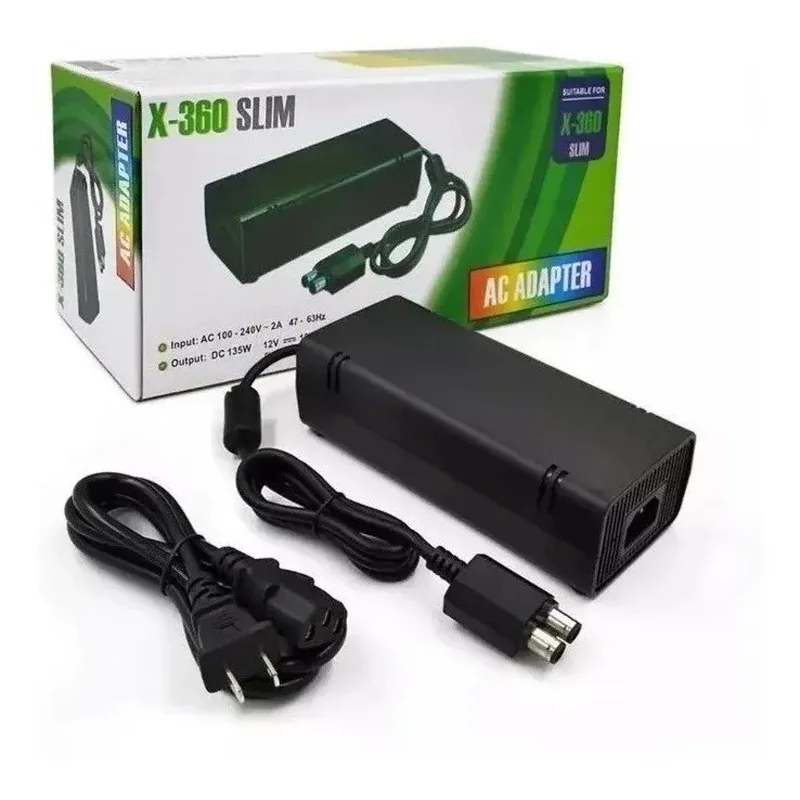 Imagem 5 de 5 do produto Fonte Para Xbox 360 Slim Ac Adapter Varios