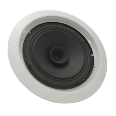 Arandela Fiamon Redonda Alto Falante 6 Polegadas Com Difusor 30w Rms 8 Ohms Branca