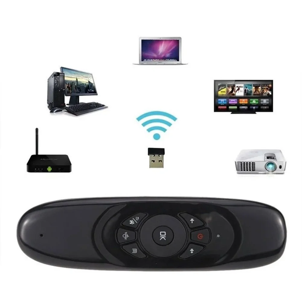 Imagem 3 de 4 do produto Air Mouse E Teclado Controle Remoto Wireless Box Pc