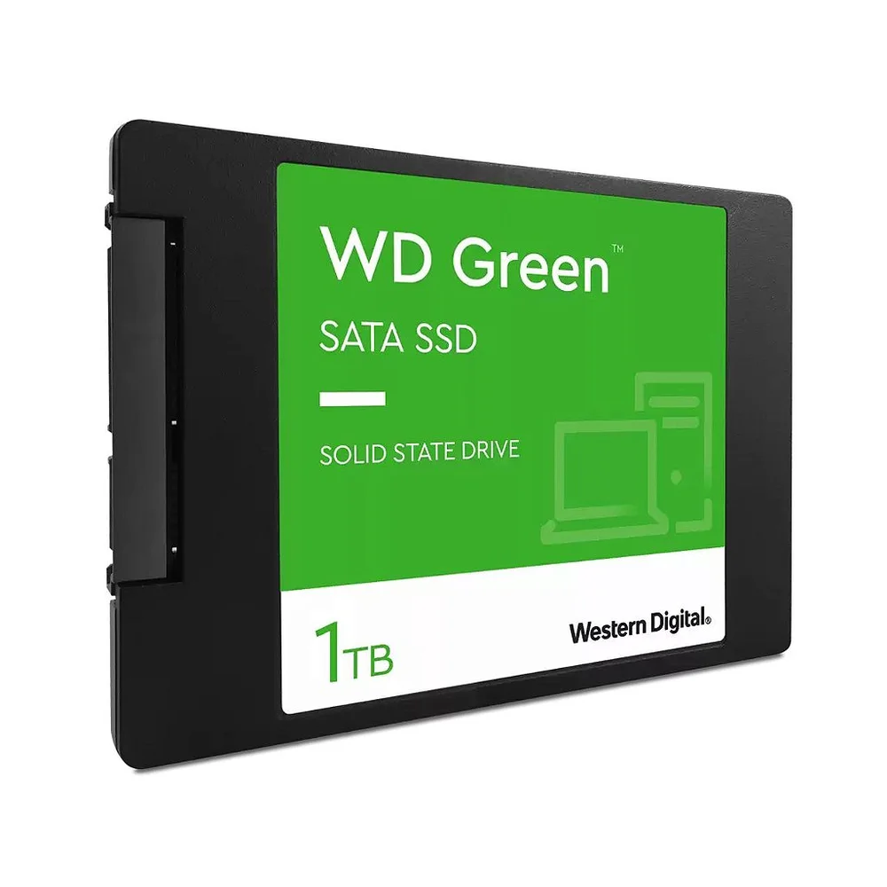 Imagem 3 de 4 do produto SSD WD Green, 1TB, 2.5", Sata Iii, Leitura 545mb/s, Gravação 430mb/s - WDS100T2G0A