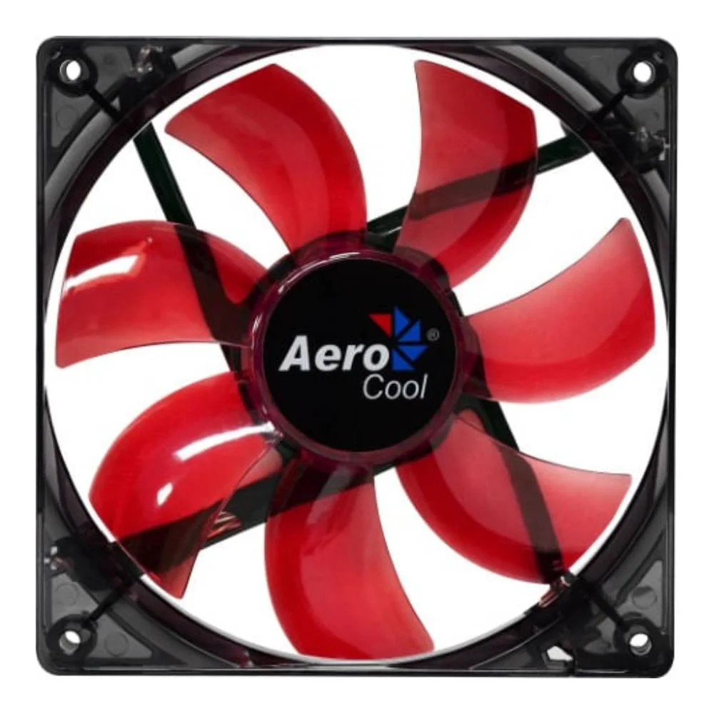 Cooler FAN AEROCOOL, 120mm, LED Red, Vermelho - EN51363 4