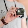 Case Gopro Hero 8 Black Em Material Sintético Com Cordão Pescoço Telesin Cor Preto