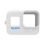 Capa De Silicone Para Gopro Hero 8 Black + Cordão Ajustável Telesin Cor Branco