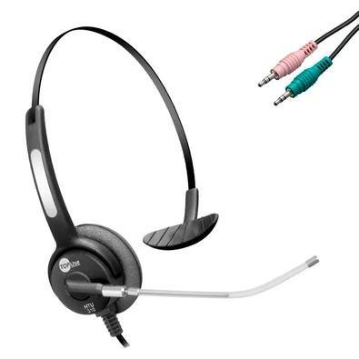 Headset Top Use Htu 310 Monoauricular P2 Com Tubo De Voz Removível