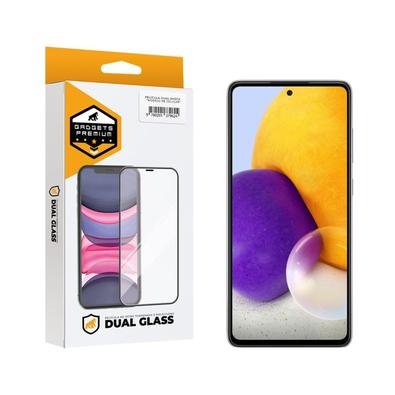Película Gshield Dual Glass Para Samsung Galaxy A72, Preto