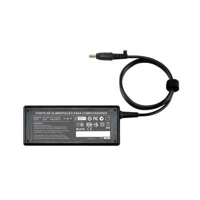 Fonte Carregador Para Notebook Positivo Sim+ 2500 Plug P8 - Voltagem De Entrada