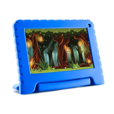 Tablet Infantil Multi 32GB, WiFi, Tela de 7", Para Criança Youtube Netflix, Azul - Nb378