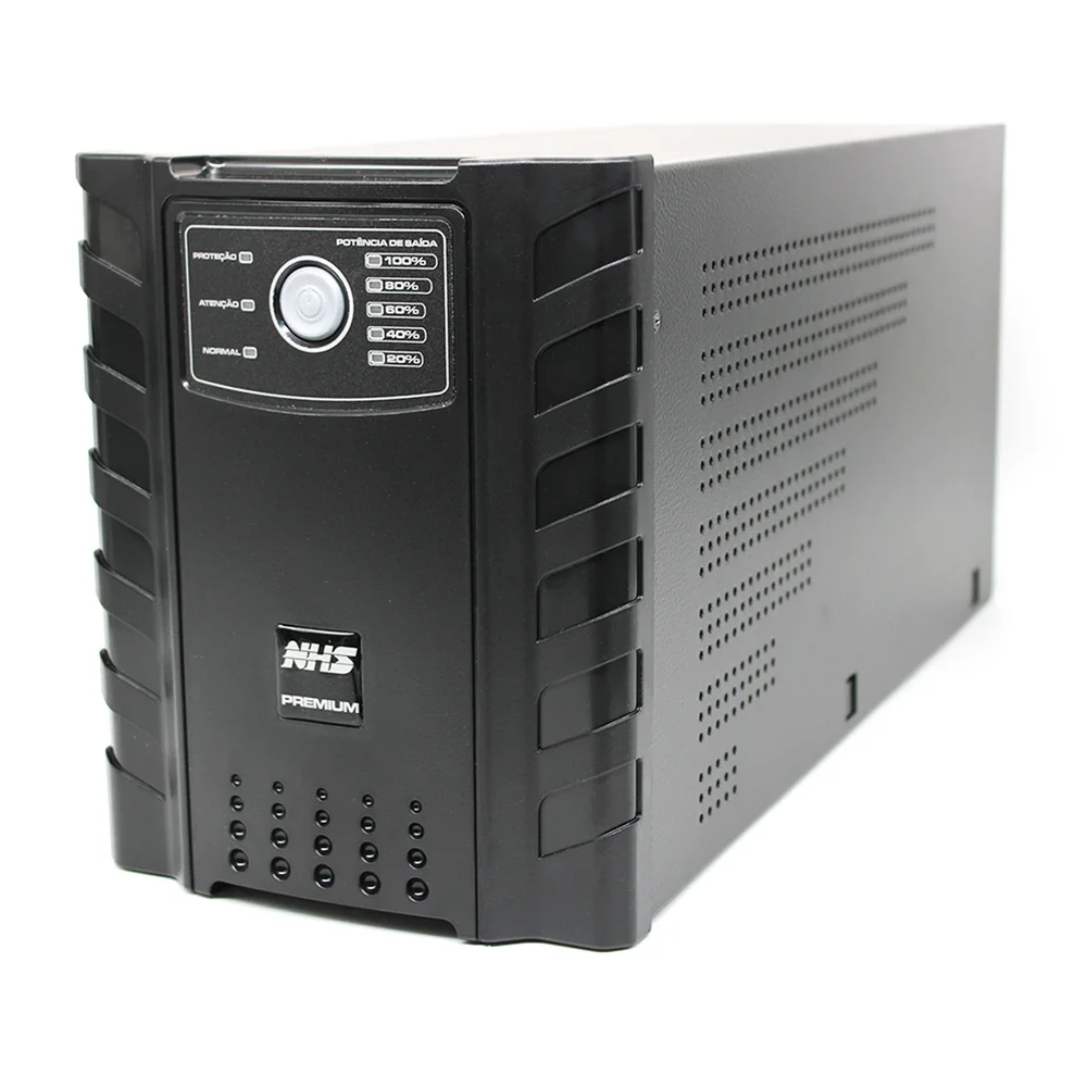 Imagem 4 de 5 do produto Nobreak NHS Premium 1500VA GII, Bivolt Aut., 8 Tomadas, Bateria Estacionária 1x58AH - 90.D0.015100