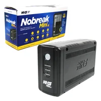 Nobreak NHS Mini 4, 700VA, Entrada Bivolt, Saida 120V, 6T, USB, BAT 1x7AH/12V, USB - 90.B1.007102