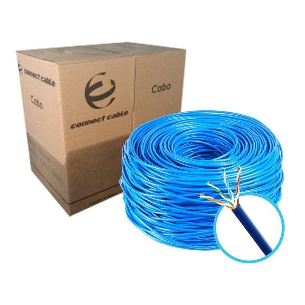 Cabo De Rede Lan Utp Cftv, Cat5, 4 Par Trançado, 305m | KaBuM!