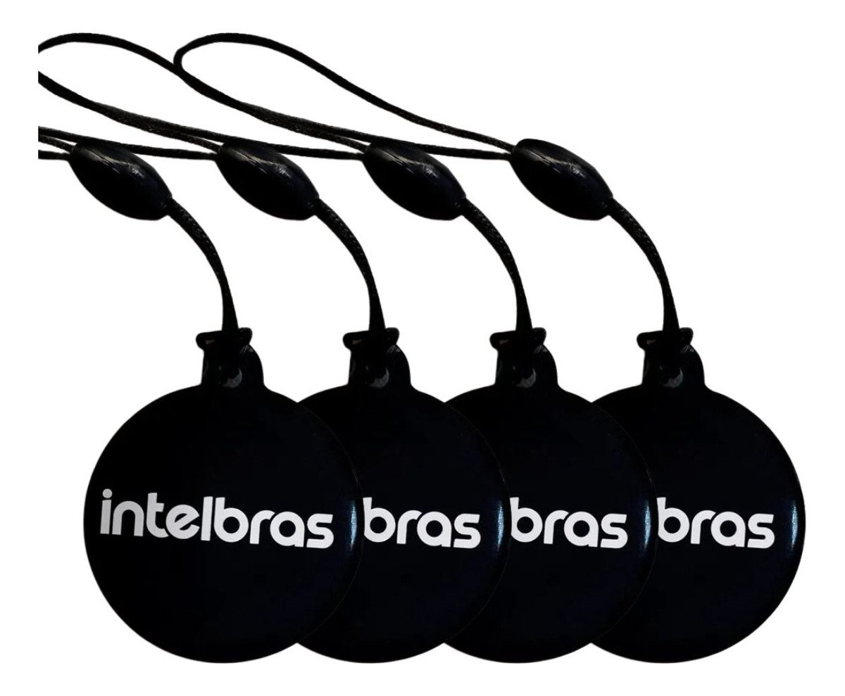 Chaveiro De Acesso Rfid Xid 1000 Intelbras 4 Unidades