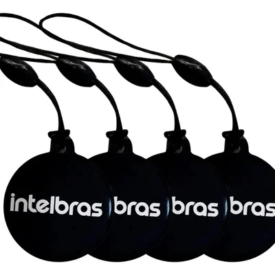 Chaveiro De Acesso Rfid Xid 1000 Intelbras 4 Unidades