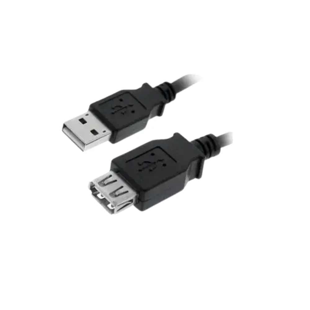 Imagem 2 de 3 do produto Cabo Up Ext Usb 2.0 Amaf 3.0m Preto Niquelado