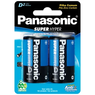 Pilha Comum D, Com 2 Um - 1Shs128