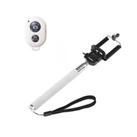Suporte Smartphone Xcell Bastao De Selfie Monopod Com Bluetooth Branco