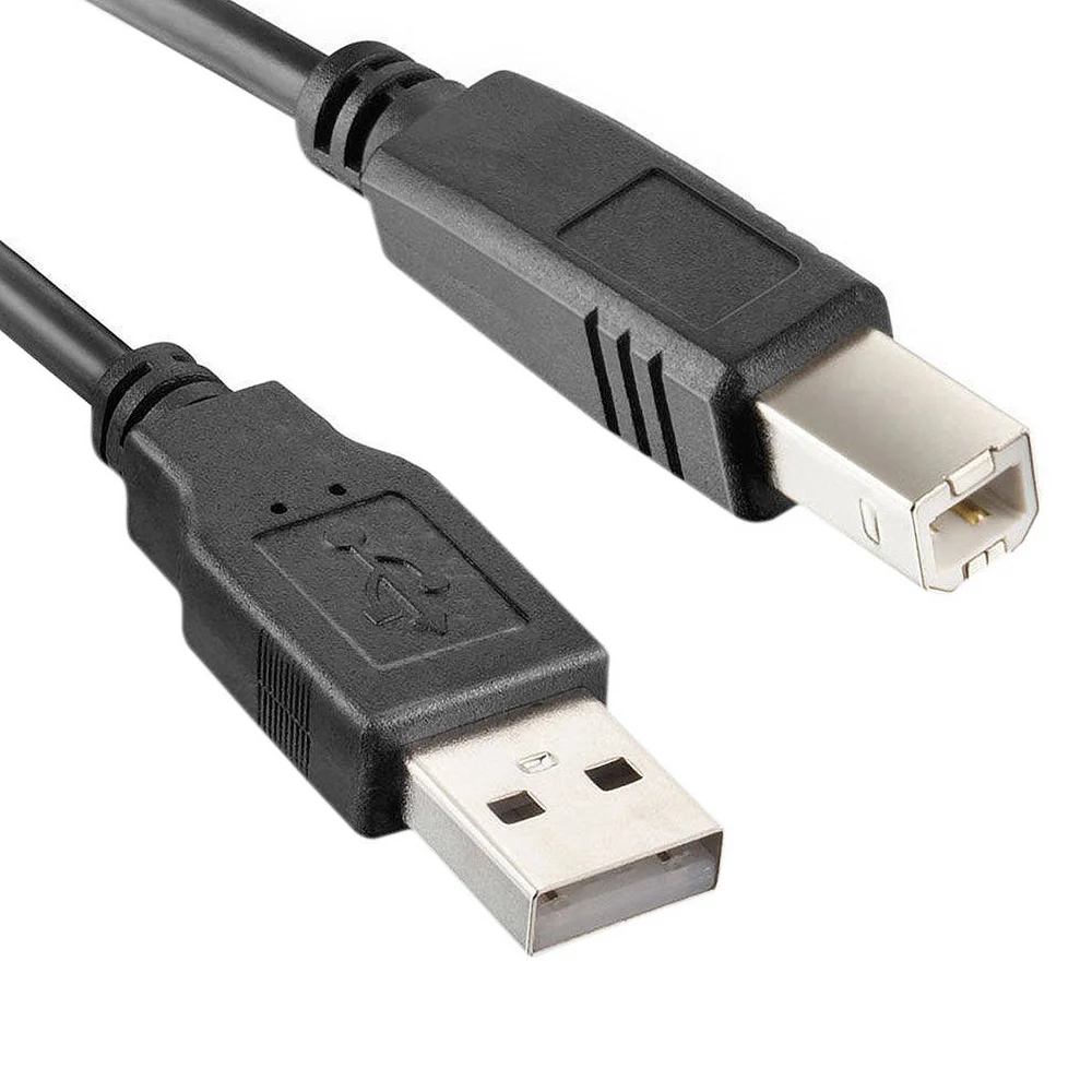 Imagem 4 de 5 do produto Cabo USB Nt, De 5 Metros, Am+Bm, Para Impressoras e com Filtro Contra Interferências, Preto - 03936