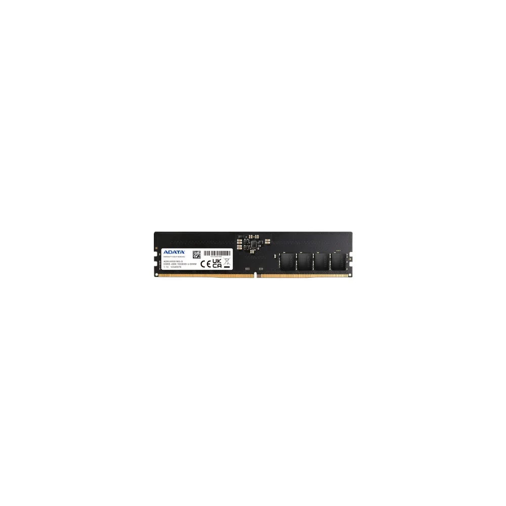 Memória ADATA, 16GB, 4800MHz, C40, Preto - AD5U480016G S