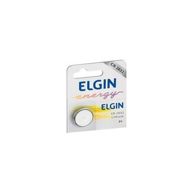 Bateria De Lítio Cr2032 Elgin 82193 - Unidade - Para Placa Mãe, Alarmes E Relógios