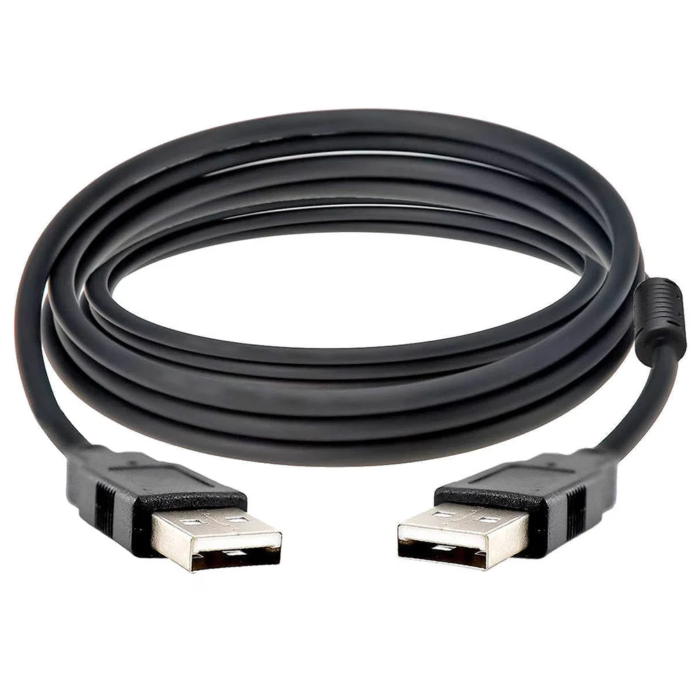 Imagem 3 de 5 do produto Cabo USB Macho X Macho Nt Am+am De 1.5 Metros E Filtro Contra Interferências Preto 03937
