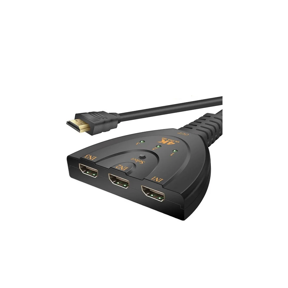 Switch Hdmi Generico 3 Em1 4k2k 3d Jchshm C Chave