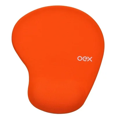 Mouse Pad Gel Confort, MP200, Laranja, OEX