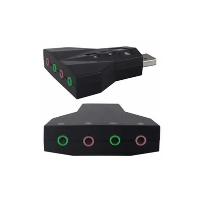 Adaptador USB De Som A Macho X 2 Audio E 2 Fone, Up 6647