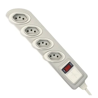 Filtro De Linha Legrand Pp 4x10 2p+t Cinza 4t 1.30 M - Daneva