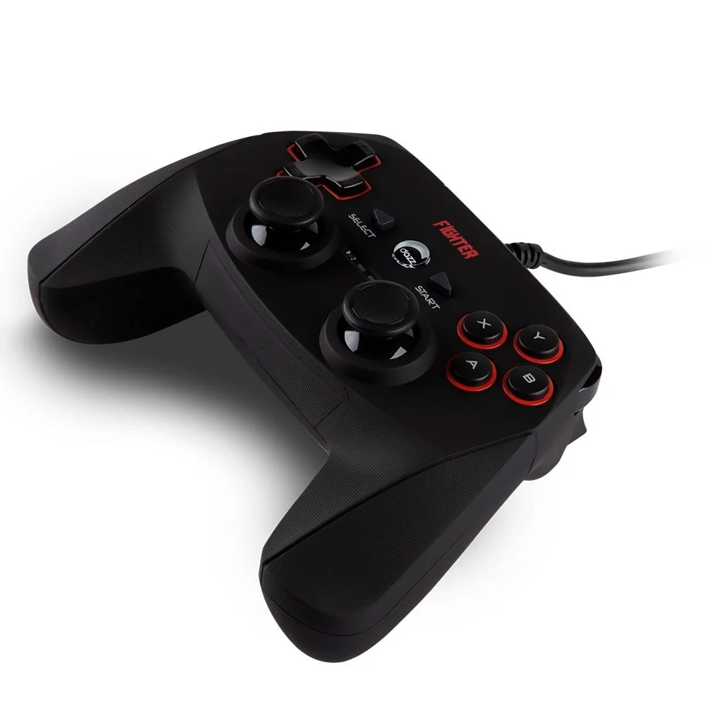 Controle Dazz Double Shock Fighter PS3PC USB