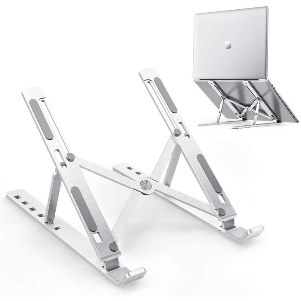 Imagem 2 de 5 do produto Suporte Para Notebook Laptop Stand, 10 a 15.6 Polegadas, Alumínio Ajustável Dobrável