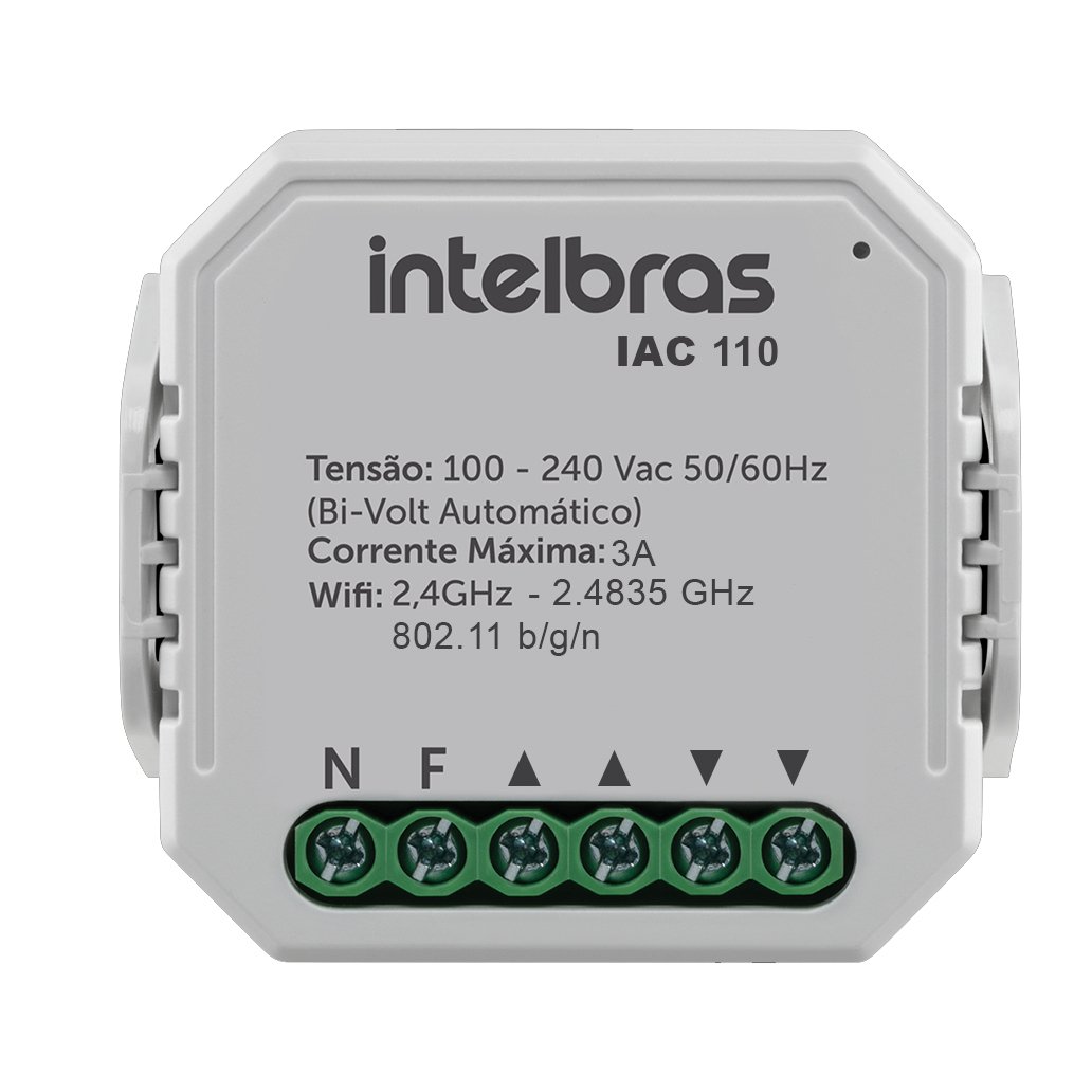 Acionador Intelbras De Cortinas, Smart IAC 110