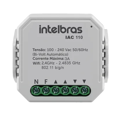 Acionador Intelbras De Cortinas, Smart IAC 110