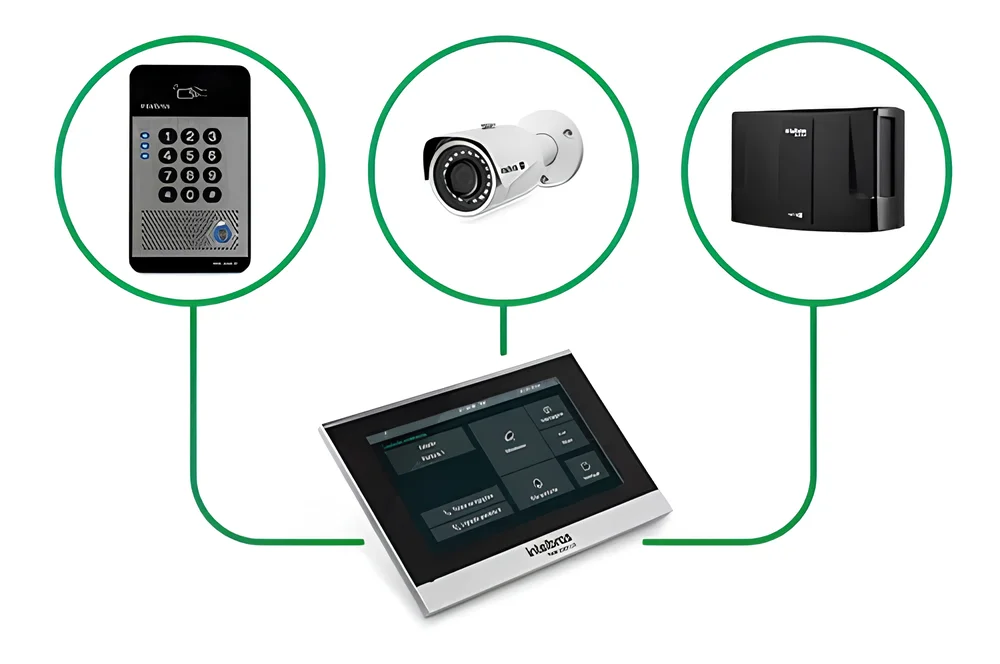 Imagem 2 de 5 do produto Terminal De Video Ip Universal Com Wifi Tvip 3000 Wifi Intelbras
