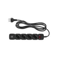Protetor Eletronico C/ 4 Tomadas E 2 Usb - Epe 204 Usb Pt