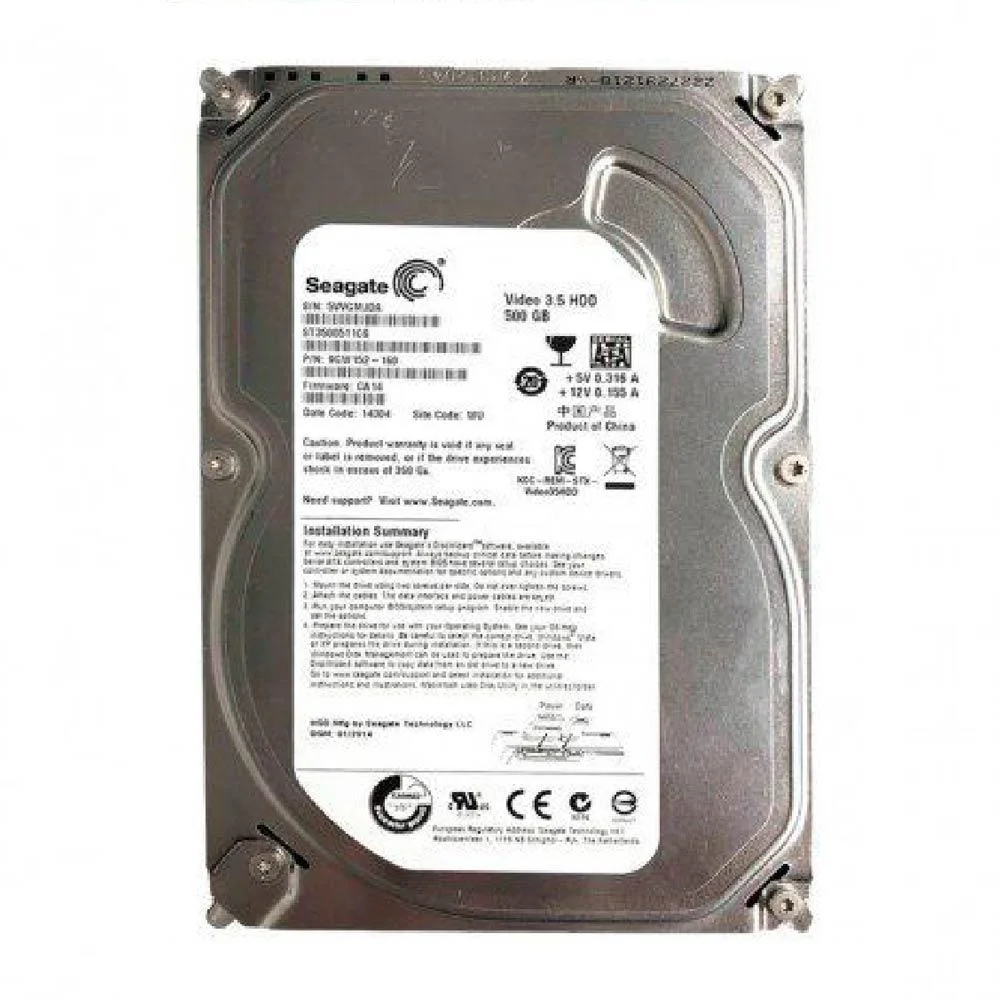 HD Seagate 500GB Barracuda, 7200 RPM, 16MB, SATAIII - ST500DM002 HD Seagate 500GB Barracuda, 7200 RPM, 16MB, SATAIII - ST500DM002
