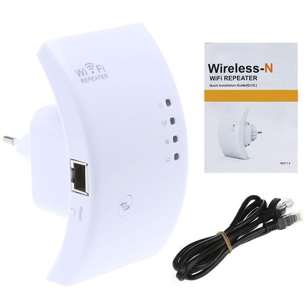 Roteador Repetidor Sinal Wifi 300mbps Wps Ap Aumentar Sinal