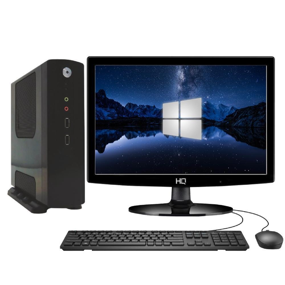 PC Completo Intel 2 Core J1800 4GB   Monitor 15 6 quot KaBuM