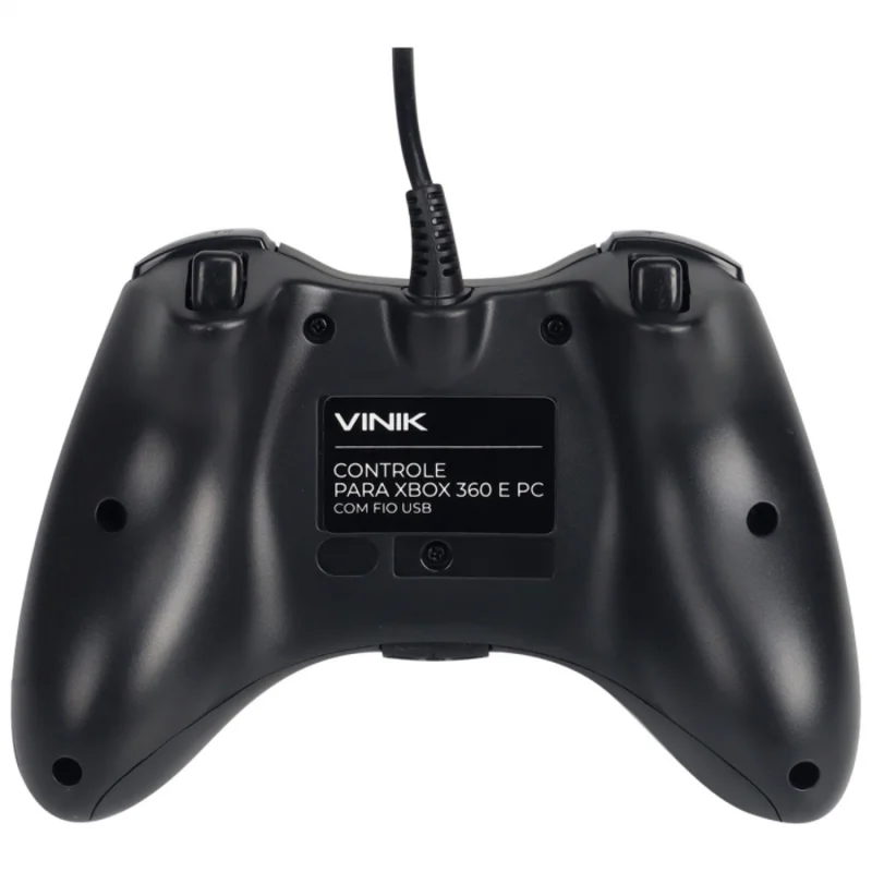 Imagem 2 de 5 do produto Controle Joystick Para Xbox 360 E Pc Com Fio Usb Vinik X360