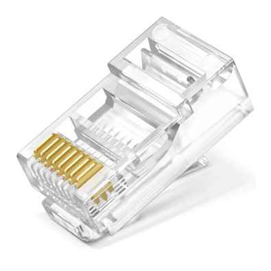 Conector RJ45 CAT5, com 10 Unidades