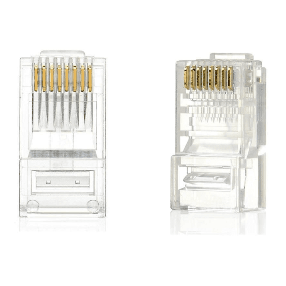 Imagem 2 de 5 do produto Conector RJ45 CAT5, com 10 Unidades