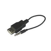 Cabo P2 4c X USB Femea Storm Cbpd0005 Preto