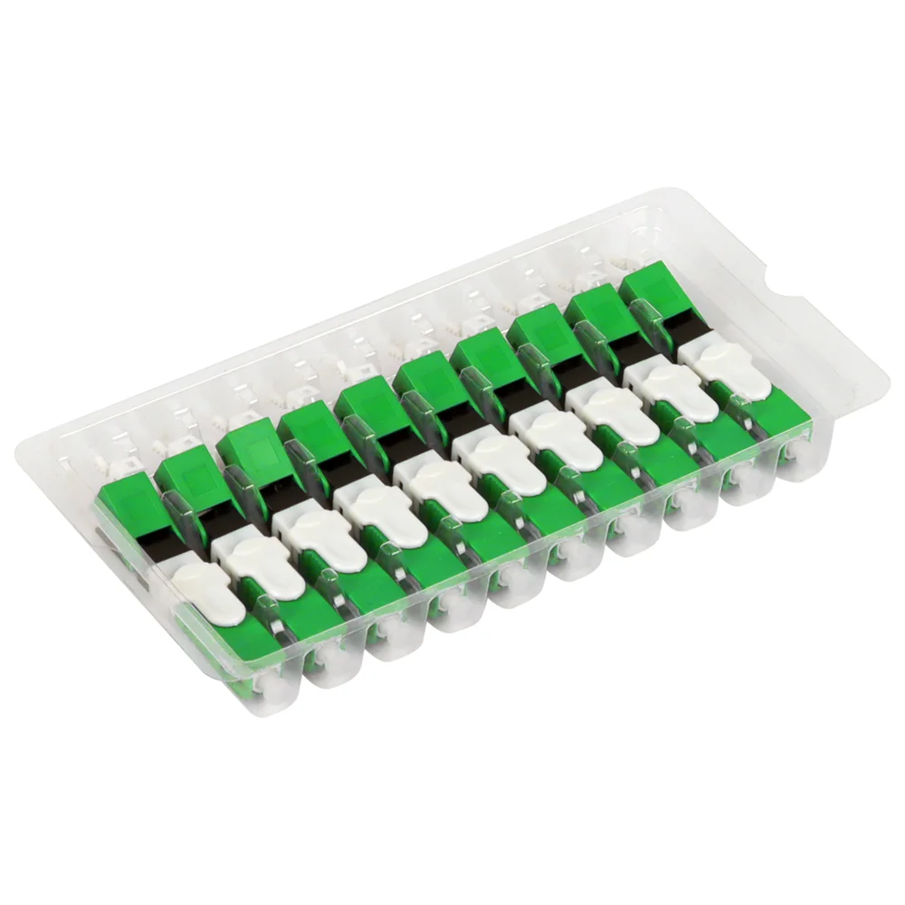 Imagem 2 de 4 do produto Fast Connector Sc/apc Com Clip E Trava Verde