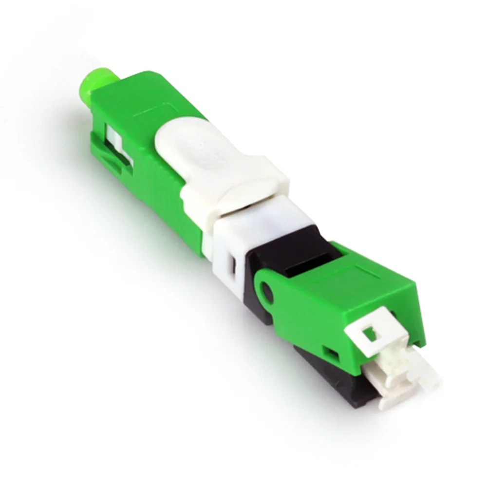 Imagem 3 de 4 do produto Fast Connector Sc/apc Com Clip E Trava Verde