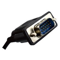 Cabo Vga Evus 15m Hd15 Preto C-044 Com Filtros Polybag 8mm