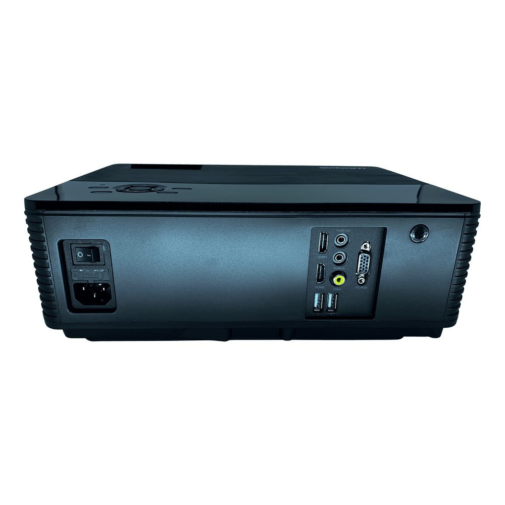 Imagem 5 de 5 do produto Projetor Exbom Led Multimídia, 1.280x800, 2800 Lumens, HDMI, AUX, USB, VGA, Preto - Pj-v220