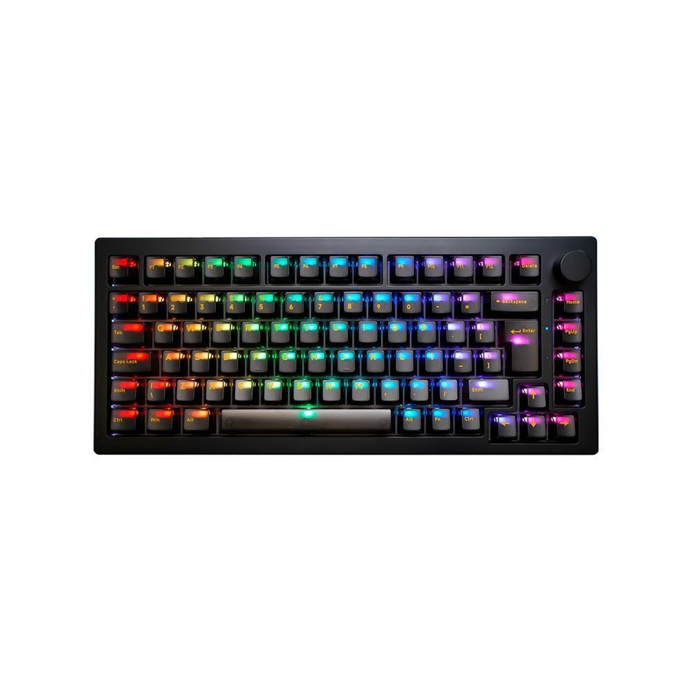 Teclado Mec Nico Gamer Akko Clear Black S