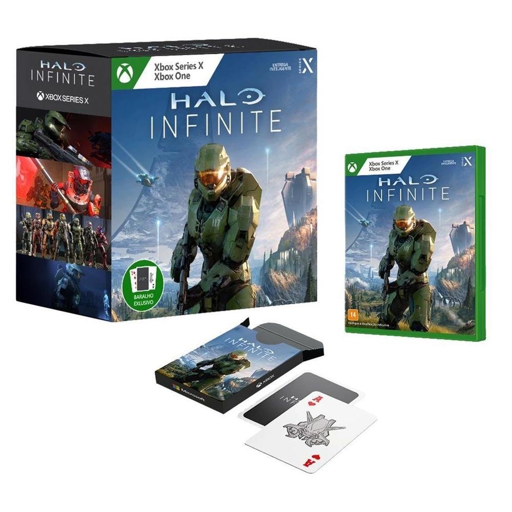 Jogo Halo Infinite Edição Com Baralho Exclusivo Xbox Series X/one