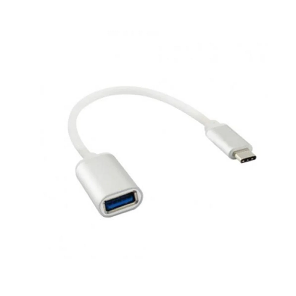 Imagem 2 de 2 do produto Cabo OTG Tipo C Lelong, Para Pen Drive, Moto One, Z, Z2, Z3 Play, X4, M, G6